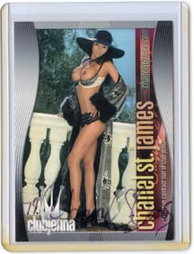 Authentic Autographed Rare Trade Card Pin Up Female Collectors Opportunity!