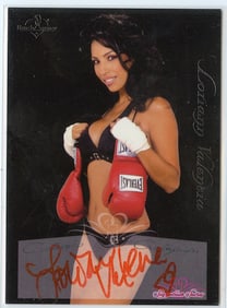 Authentic Autographed Rare Trade Card Pin Up Female Collectors Opportunity!