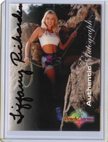 Authentic Autographed Rare Trade Card Pin Up Female Collectors Opportunity!