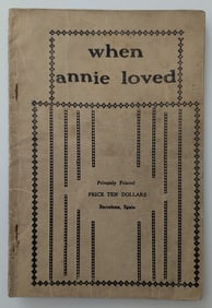 Vintage CENSURED Booklet Magazine Boogie Woogie Printed Barcelona