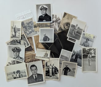 Vintage Group Photos American Military Album WW2 Pacific War
