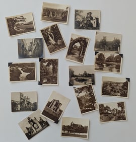 Vintage Group Photos Valley / Rivers Views from Album 2.5" x 3.5" (each)
