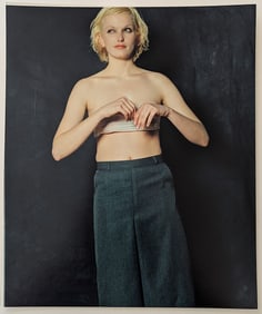 Original Professional Photography Female Model Fashion 12" x 10"