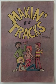 Vintage Comic Book MAKIN TRACKS by Roy Billingeley