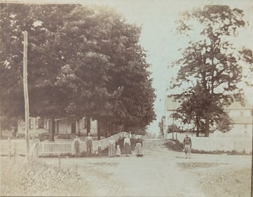 Antique Cabinet Photo American Family Old Town Street