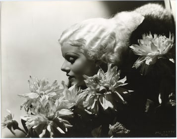 JEAN HARLOW Stylish Photo 10" x 8" Original Photo Printed 1970s