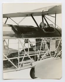 Historical Photo Aviation Biplane Avro 626 Approx. 4.25" x 3.25"