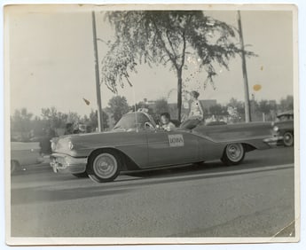 Vintage Original Photo Oldsmobile Car in 1957 4" x 5"