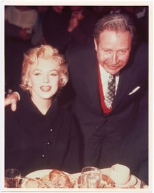 Photo Marilyn Monroe With Arthur O'Connell During Bust Stop, 1956
