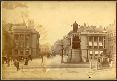 Antique Cabinet Photo Waterloo Place, London 1880