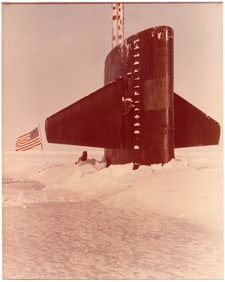 Vintage Original Photo US Navy Submarine Museal