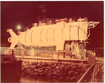 Vintage Original Photo US Navy Submarine Museal