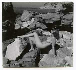 ANDRÉ DE DIENES Vintage Photo 1950s-1960s Nude Study