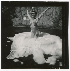 ANDRÉ DE DIENES Vintage Photo 1950s-1960s Nude Study