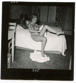 ANDRÉ DE DIENES Vintage Photo 1950s-1960s Nude Study