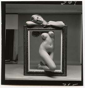 ANDRÉ DE DIENES Vintage Photo 1950s-1960s Nude Study