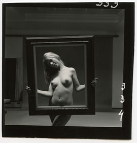 ANDRÉ DE DIENES Vintage Photo 1950s-1960s Nude Study