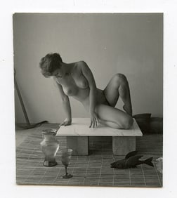 ANDRÉ DE DIENES Vintage Photo 1950s-1960s Nude Study