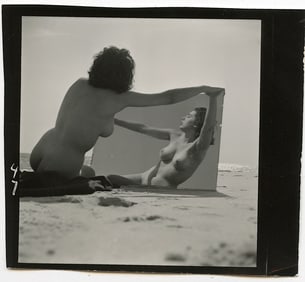ANDRÉ DE DIENES Vintage Photo 1950s-1960s Nude Study