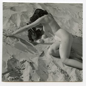 ANDRÉ DE DIENES Vintage Photo 1950s-1960s Nude Study