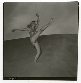 ANDRÉ DE DIENES Vintage Photo 1950s-1960s Nude Study