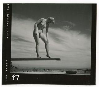 ANDRÉ DE DIENES Vintage Photo 1950s-1960s Nude Study