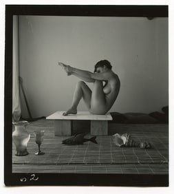ANDRÉ DE DIENES Vintage Photo 1950s-1960s Nude Study