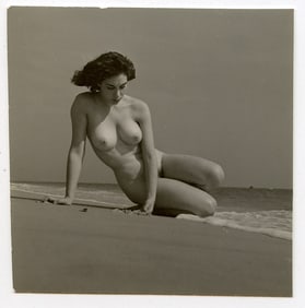 ANDRÉ DE DIENES Vintage Photo 1950s-1960s Nude Study