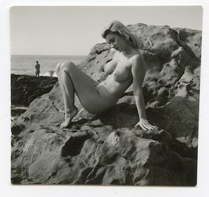 ANDRÉ DE DIENES Vintage Photo 1950s-1960s Nude Study