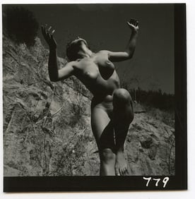 ANDRÉ DE DIENES Vintage Photo 1950s-1960s Nude Study