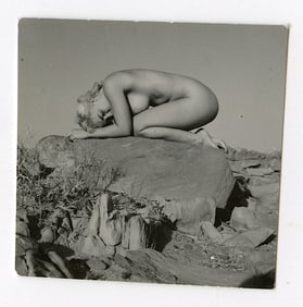 ANDRÉ DE DIENES Vintage Photo 1950s-1960s Nude Study