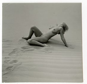 ANDRÉ DE DIENES Vintage Photo 1950s-1960s Nude Study