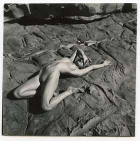 ANDRÉ DE DIENES Vintage Photo 1950s-1960s Nude Study