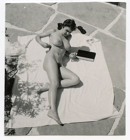 ANDRÉ DE DIENES Vintage Photo 1950s-1960s Nude Study