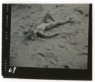 ANDRÉ DE DIENES Vintage Photo 1950s-1960s Nude Study