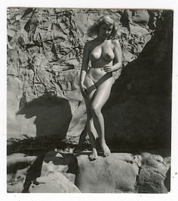 ANDRÉ DE DIENES Vintage Photo 1950s-1960s Nude Study