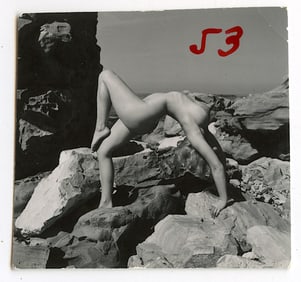 ANDRÉ DE DIENES Vintage Photo 1950s-1960s Nude Study