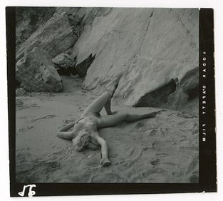 ANDRÉ DE DIENES Vintage Photo 1950s-1960s Nude Study