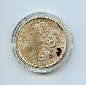 1921 Morgan Silver Dollar Collectors US$1