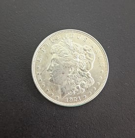 1921 Morgan Silver Dollar Collectors US$1