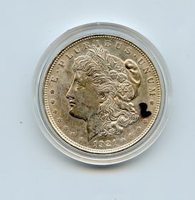1921 Morgan Silver Dollar Collectors US$1