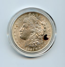 1921 Morgan Silver Dollar Collectors US$1