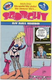 Vintage RareCollectible Adult Comic Scorchy