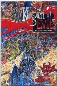 Vintage RareCollectible Adult Comic Kingdom Of Evil