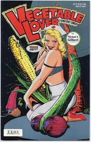 Vintage RareCollectible Adult Comic Vegetable Lover