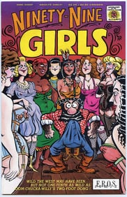 Vintage RareCollectible Adult Comic Ninety Nine Girls