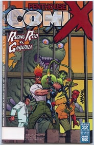 Vintage RareCollectible Adult Comic Penthhouse Comix
