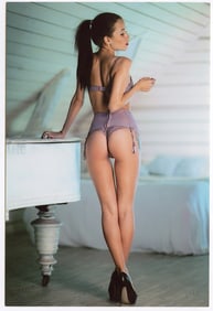 Vintage Artistuc Nude Pin Up Photo 21st C. 6" x 4"