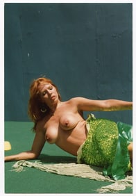 Vintage 1970s / 80s American Naturalism Nudism Female Model 4.5" x 3.5"