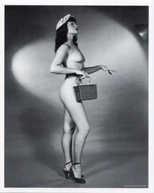 BUNNY YEAGER Vintage Pin Up Litho Model BETTIE PAGE